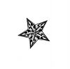 tribal star symbol tattoo